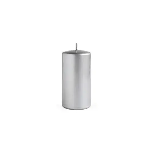 Oferta Świeca OPAL MET POŁYSK Walec duży 7xh17,5cm parafinowa srebrna