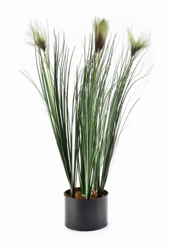 Kwiat sztuczny 12,5xh64cm, zielono brązowe kwiaty Dodaj do koszyka