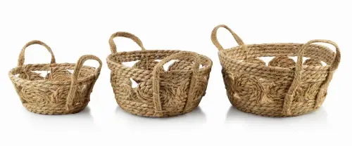 Promocja Komplet 3 koszy 30-27-21 cm BALI