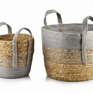 Komplet 2 koszy trawa morska 33-24 cm BALI Oferta czasowa