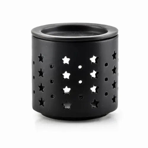 Kominek na olejek zapachowy 7,3xH 7,5cm VESTA, czarny Bestseller
