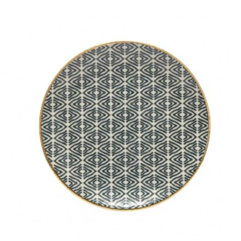 Talerz 16 cm, Diamond Wave GOLD, Augusta Popularny