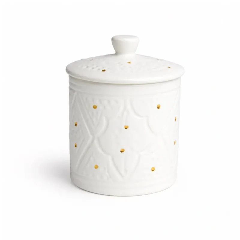 Souky Box 8 CM X 8 CM Empreinte White Gold Hit cenowy