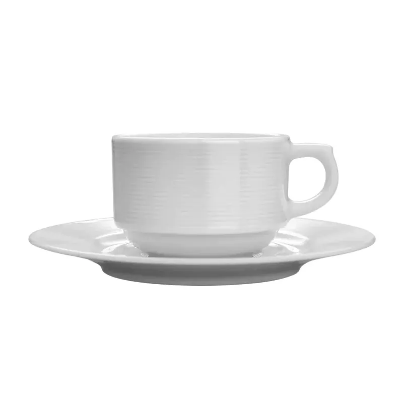 ROMA-ETO HOTEL - Filiżanka 190ml ze spodkiem 16,5 cm Łatwy zwrot