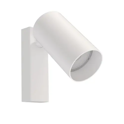 Wyjątkowa oferta Lampa ścienna Kinkiet regulowany z włącznikiem 10W only LED Biała NOWODVORSKI