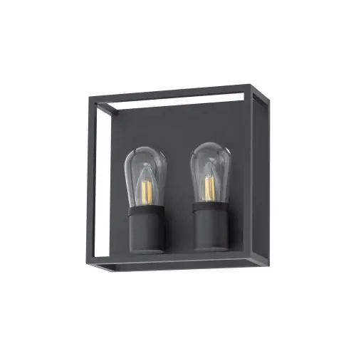 Bezpieczne zakupy Lampa ścienna Natynkowa 10W only LED Grafitowy NOWODVORSKI
