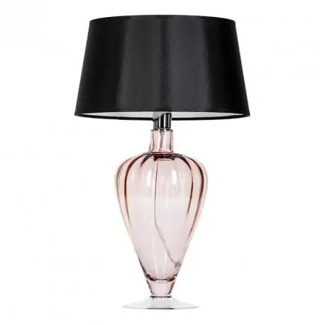 Niska cena 4Concept Lampa stołowa Bristol Transparent Copper L046411502