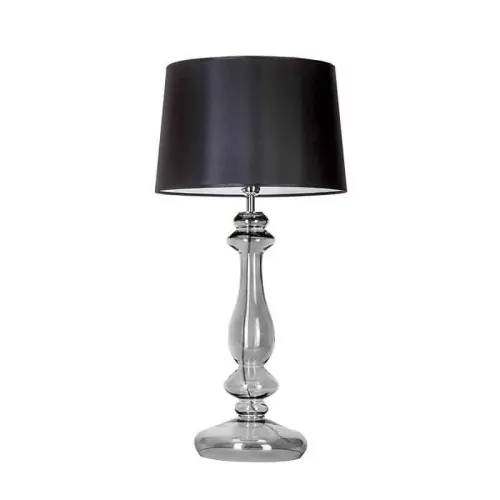 4Concept Lampa stołowa Versailles Transparent Black L204361247 Ekspresowa dostawa