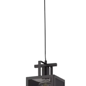 ALBERT 1 lampa wisząca czarny stal lakierowana Sigma lighting Wyprzedaż