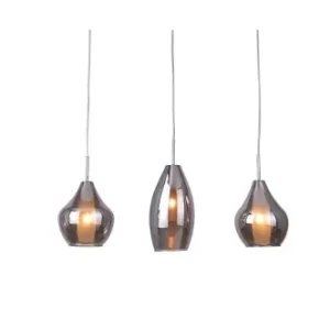 Wyprzedaż Amber milano 3 (chrome) (AZ2149) Azzardo - żyrandol