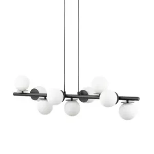 AVOLA zwis kulki 9 czarne/białe stal lakierowana Sigma lighting Niska cena