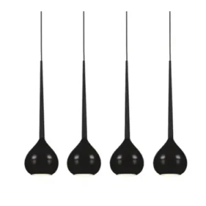 Oferta limitowana AZZARDO AGA 4 WISZACA BLACK AZ1067