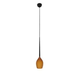 AZZARDO IZZA 1 LAMPA WISZACA AMBER AZ1221 Popularny