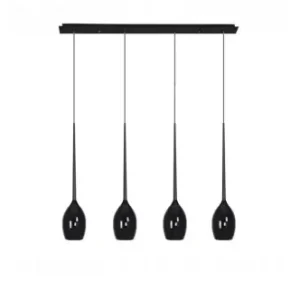 Super okazja AZZARDO IZZA 4 LAMPA WISZACA BLACK AZ0100