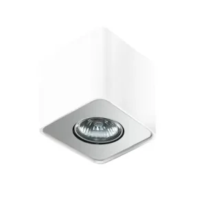 AZZARDO NINO 1 WHITE/ALU PLAFON AZ0598 Premium