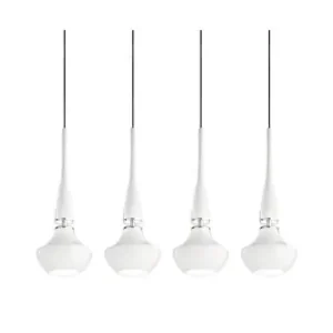 Dodaj do koszyka AZZARDO TASOS 4 LAMPA WISZACA WHITE AZ0884