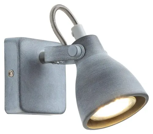 Candellux ASH Kinkiet 1x40W GU10 Szary Mat Okazja