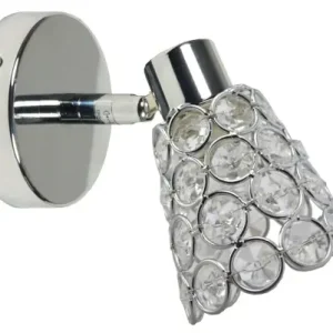 Ograniczona ilość Candellux GLOSSY Spot 1x40W G9 Chromowy z kryształkami