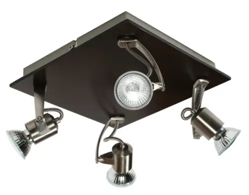 Oferta czasowa Candellux Lampa sufitowa Dukat 4x50W GU10 Drewno Biała