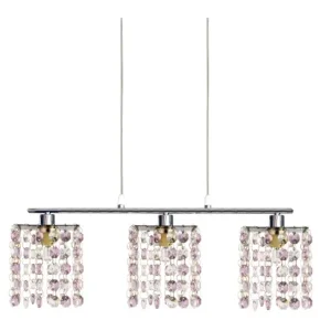 Candellux Zwis 3x40W G9 Fioletowy, chromowy Nie przegap
