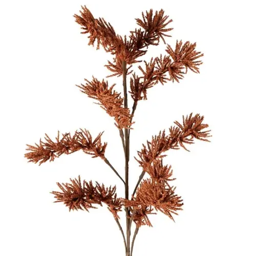 Oferta Ceglasty Kwiat Natu 74 cm, 6 sztuk, dekoracja do wnętrz