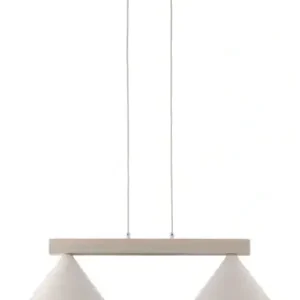 DECO 2 lampa wisząca biały/drewno bielone Sigma lighting Szybka wysyłka