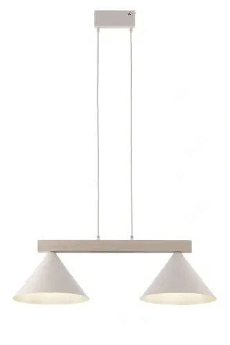 DECO 2 lampa wisząca biały/drewno bielone Sigma lighting Szybka wysyłka