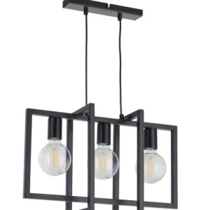 EDEN 3 lampa wisząca czarny stal lakierowana / painted steel Szybka wysyłka