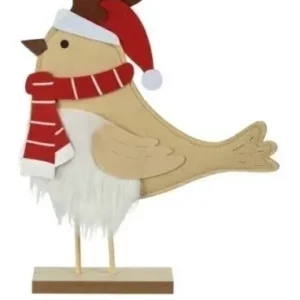 Zniżka Fernity Figurka Filcowa Sikorka 30cm w czapce