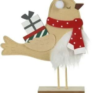 Bezpieczne zakupy Fernity Figurka Filcowa Sikorka 30cm z prezentem