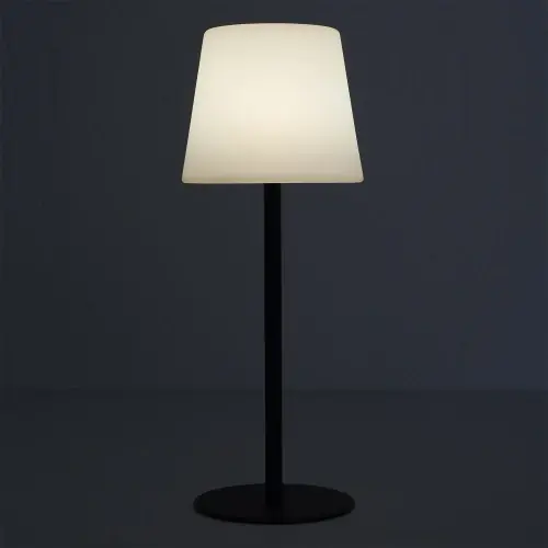 Fernity Lampa stołowa LED USB czarna z akumulatorem Wyprzedaż