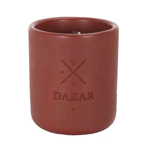 Fernity Świeca Earth Dakar terracota w betonie Wybór klientów