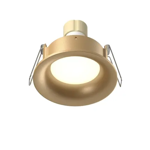 Maytoni Technical Slim Lampa wpuszczana DL088-GU10-RD-MG Matte gold Ostatnia szansa