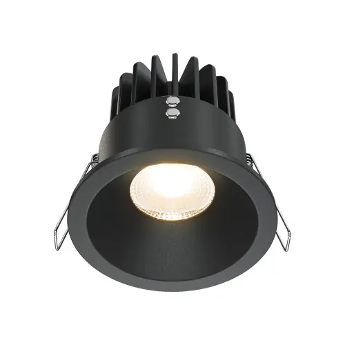 Maytoni Technical Zoom Lampa wpuszczana DL034-L12W3K-D-B Black Obniżka ceny