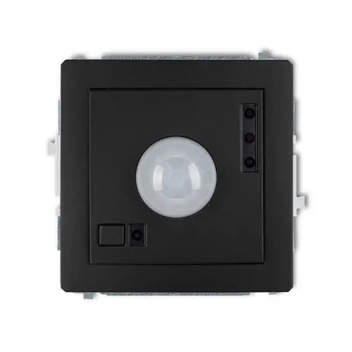 Ostatnia szansa Mechanizm elektronicznego czujnika ruchu Karlik DECO czarny mat 12DCR-1