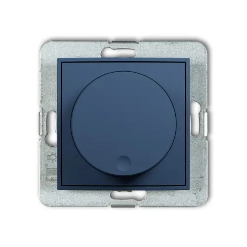 Nowość Mechanizm elektronicznego regulatora oświetlenia przyciskowo-obrotowego Karlik ICON navy blue 64IRO-1