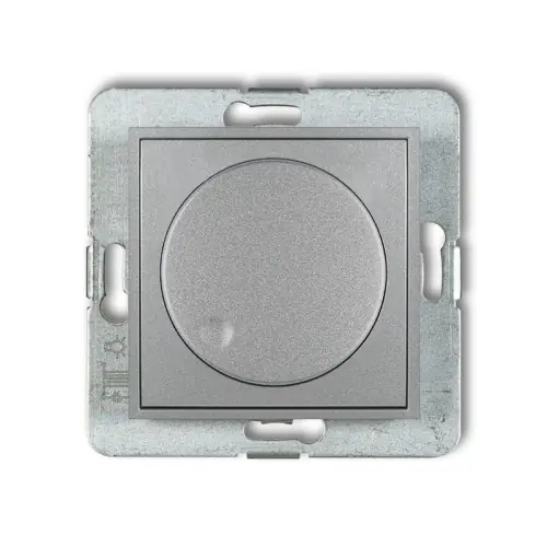 Oferta Mechanizm elektronicznego regulatora oświetlenia przyciskowo-obrotowego Karlik MINI srebrny metalik 7MRO-1
