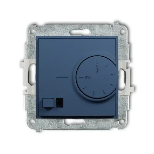 Zamów dziś Mechanizm elektronicznego regulatora temperatury z czujnikiem podpodłogowym Karlik ICON navy blue 64IRT-1