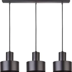 Ostatnie sztuki RIF 3 lampa wisząca PROSTY CZARNY stal lakierowana Sigma lighting
