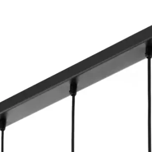Cena promocyjna RIF wood 3 lampa wisząca czarny/jasny brązowy Sigma lighting