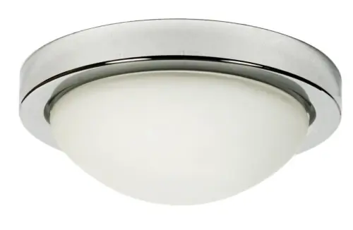 Darmowy zwrot RODA Lampa Sufitowa Plafon 325 2x60W E27 Chrom Ip44