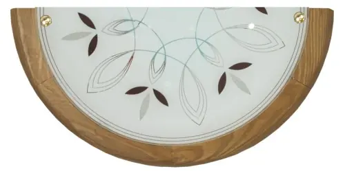 Do wyczerpania zapasów RUSTICA Plafon 0,5 Drewno Standard 1x60 W E27 Dąb Indeks Obi