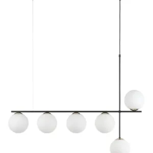 Niska cena Silia 6 czarny stal lakierowana Sigma lighting