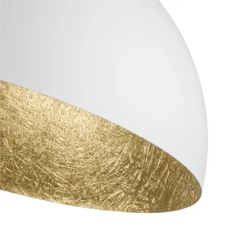 Super okazja Sfera 35 plafon biały/złoty stal lakierowana Sigma lighting