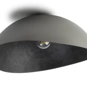 Najlepsza cena Solaris L plafon srebrny/czarny stal lakierowana Sigma lighting