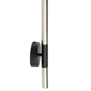 Ostatnia szansa SOPEL LUX 2 kinkiet czarny/srebrny stal lakierowana Sigma lighting