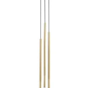 SOPEL LUX 3 KOŁO długi czarny/złoty stal lakierowana Sigma lighting Cena promocyjna