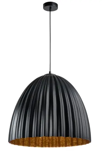 Nowy TELMA 50 czarny_miedziany lampa wisząca kompozyt mineralny Sigma lighting