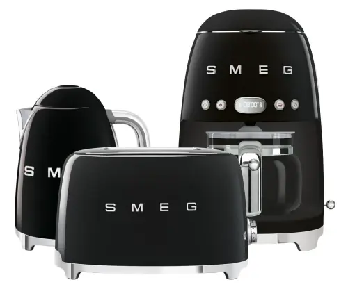 Zestaw Smeg - DCF02BLEU + KLF03BLEU + TSF01BLEU Nowy