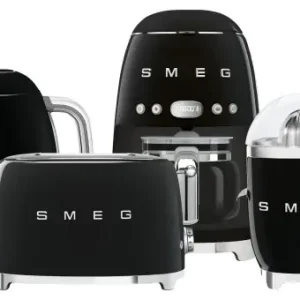 Szybka dostawa Zestaw Smeg - DCF02BLEU + KLF04BLEU + TSF01BLEU + CJF01BLEU